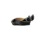 Konigs Spur Straps Black Silver Buckle